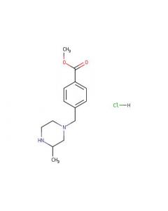 Astatech METHYL 4-((3-METHYLPIPERAZIN-1-YL)METHYL)BENZOATE HYDROCHLORIDE, 95.00% Purity, 0.25G